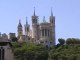 La basilique de Notre dame de Fouvière et la Cathédrale Saint Jean à Lyon