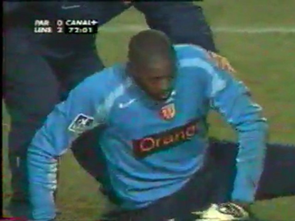Paris SG - RC Lens, L1, saison 2004/2005 (vidéo 3/3)
