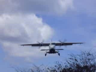 Atterrissage a St Barth !