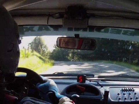 Crash Rallye des bornes 2011 MV RALLYE TEAM