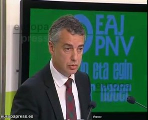 Urkullu dice que hay presiones en los municipios