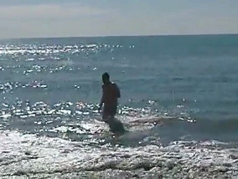 Barcelona HD playa febrero spanish beach winter