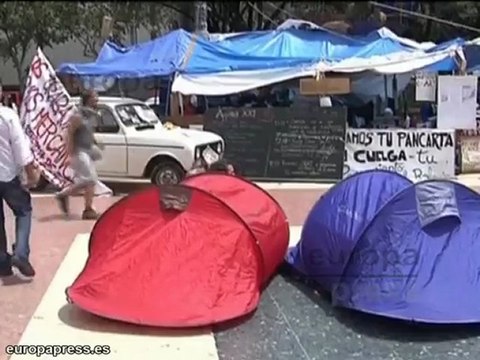 Altercados entre 'indignados' y Policía en Valencia