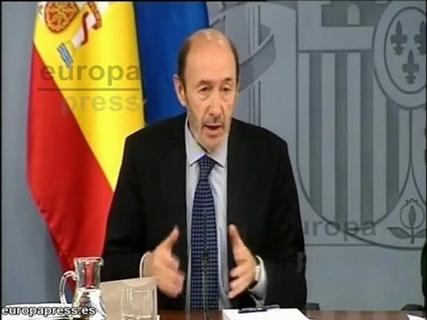 Rubalcaba: La actuación policial es de prudencia