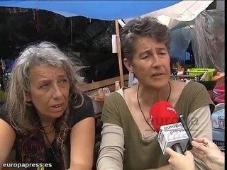 La acampada de plaza Catalunya no se levanta