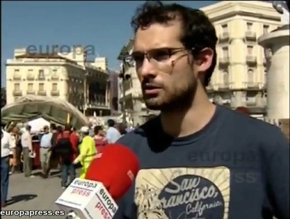 Los 'indignados' de Sol molestos por los comentarios