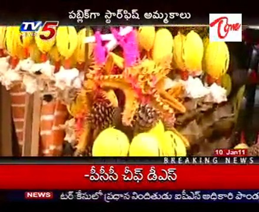 Starfish Selling  in Tirumala