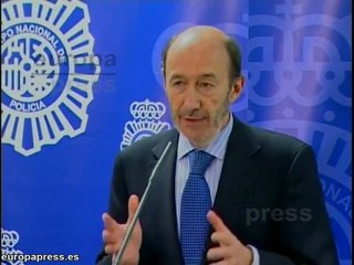 Rubalcaba: "Se actuará con firmeza ante los violentos"
