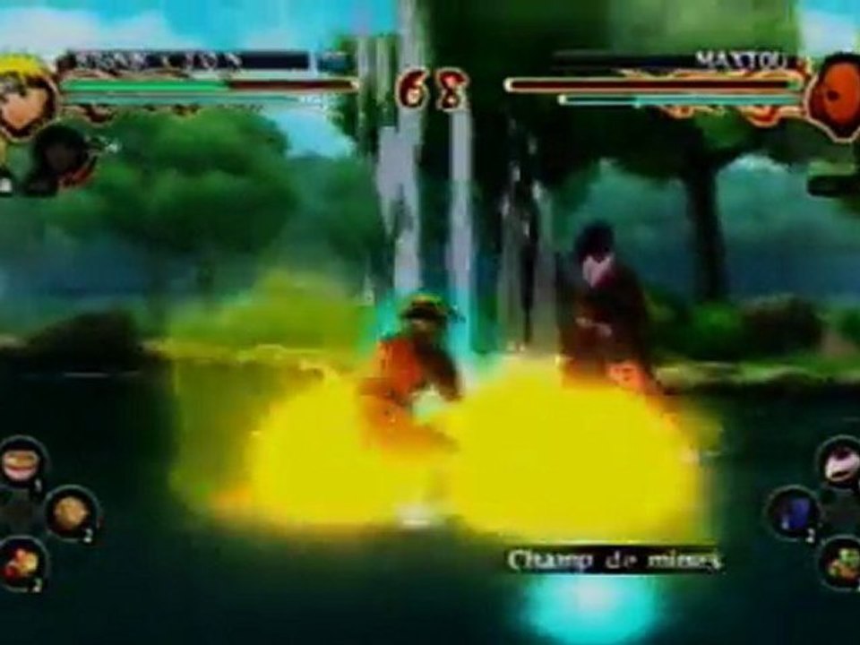 match naruto storm 2 SkullDragon(J2) vs Blonik x JON(J1) "2/5"