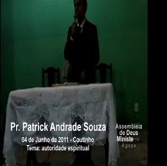 Patrick pregando em Coutinho