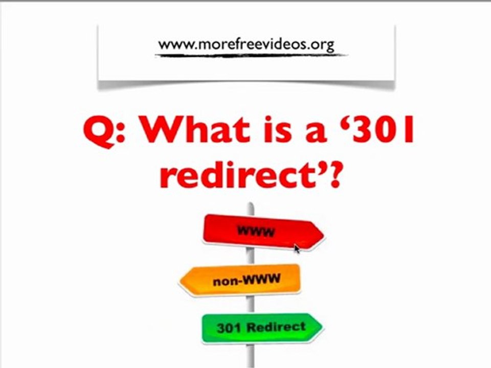 What is a 301 redirect? (Search engine server side command)