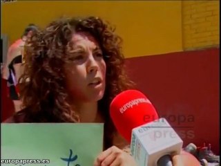 Manifestación antitaurina en Badajoz