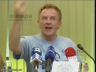 El líder revolucionario islandés, con el 15M