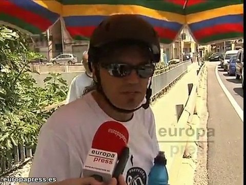 'Indignados' catalanes inician su marcha a Madrid