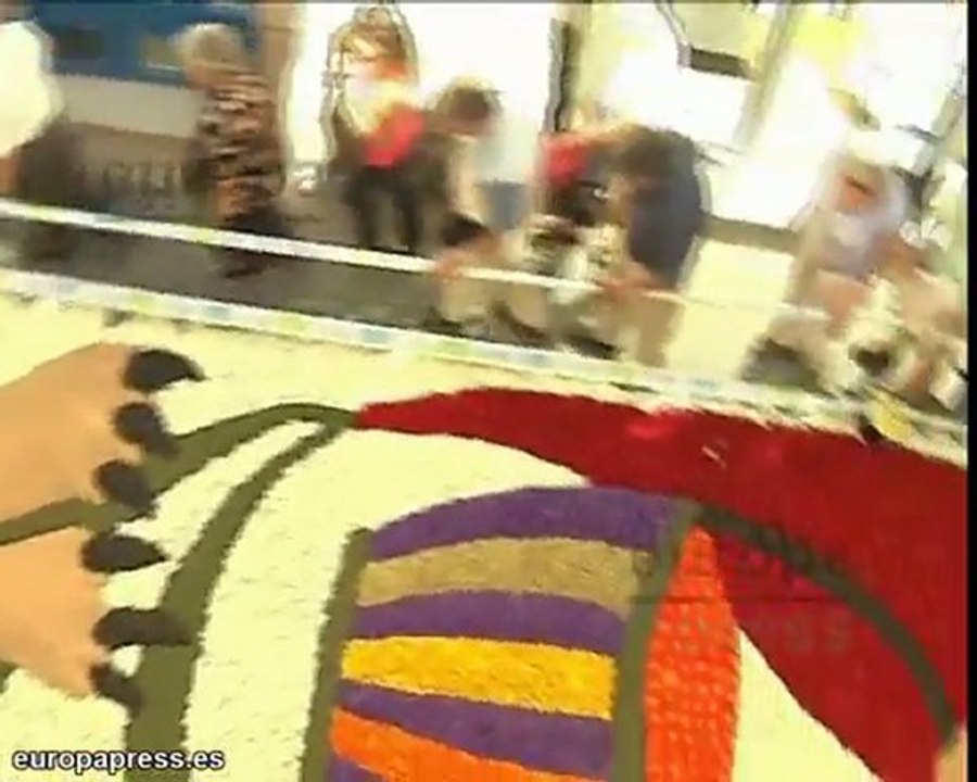 Sitges se viste con flores para el Corpus