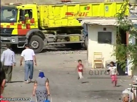 Limpian 'El Gallinero' tras la plaga de ratas