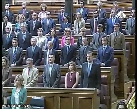 Minuto de silencio por las víctimas del terrorismo