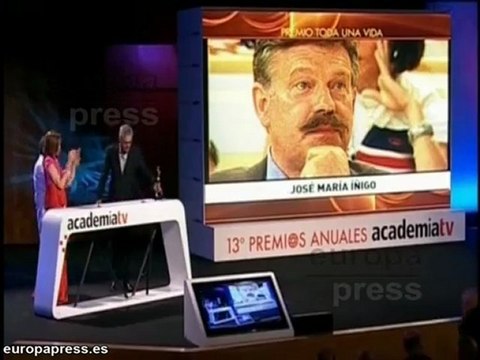 Los profesionales de la televisión reciben sus galardones