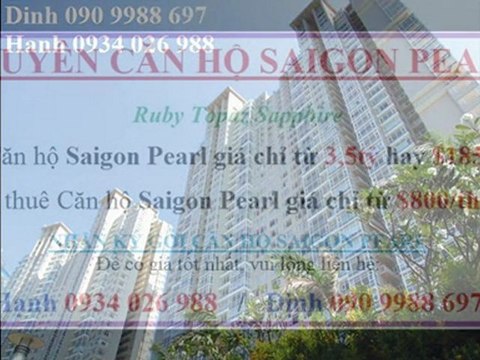 Ban can ho Saigon Pearl - Cho thue can ho Saigon Pearl