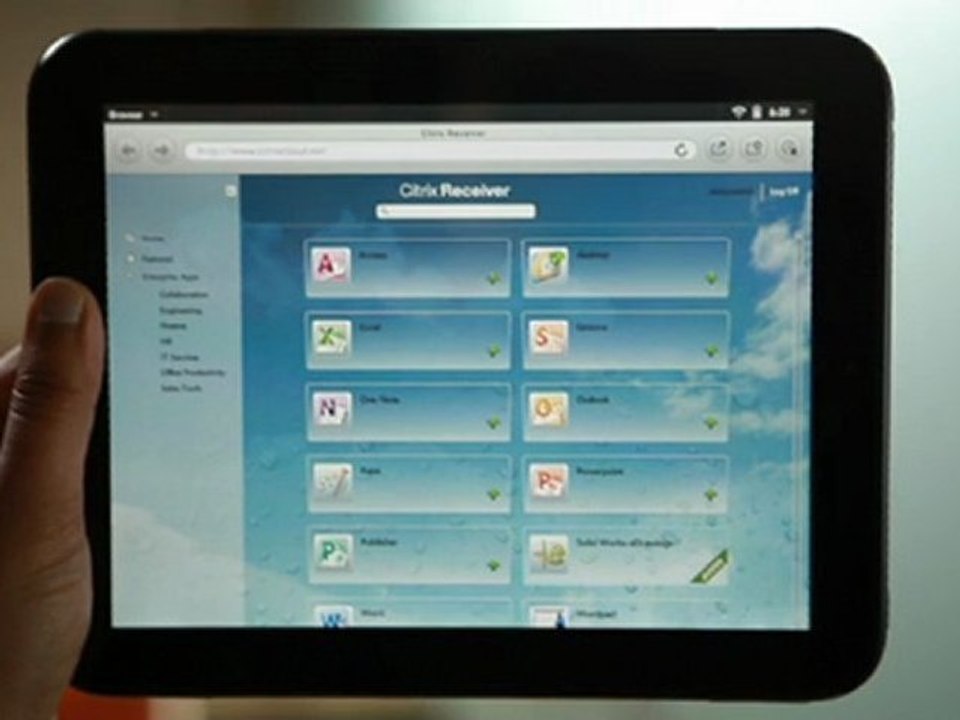 HP TouchPad - Présentation officielle de la tablette WebOS