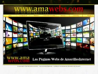 AMAWEBs. Las paginas web de amarillasinternet