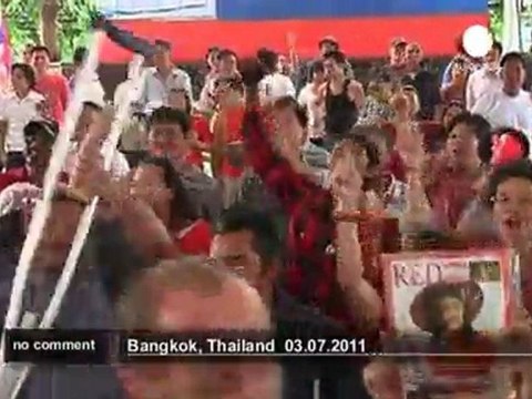 Yingluck Shinawatra wins Thailand election - no comment