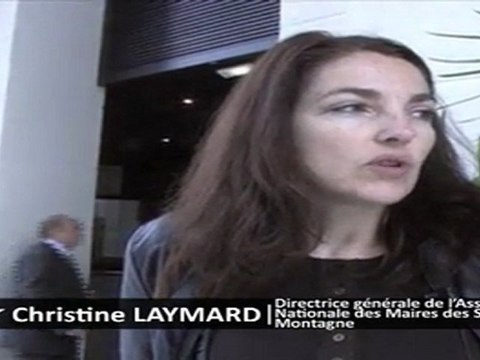Christine Laymard - Assises Nationales de l'Aménagement et de l'Economie Durables en Montagne