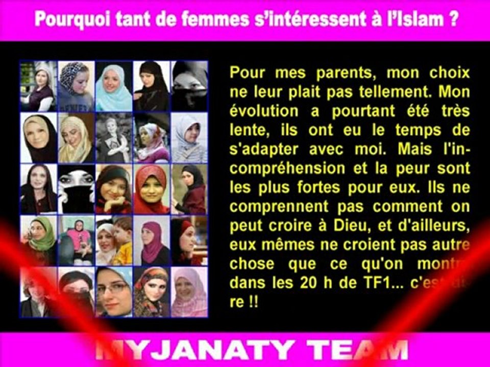 Pourquoi tant de femmes s'intéressent à l'Islam  2/4