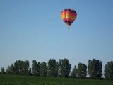 un vol en montgolfiere sur Duras