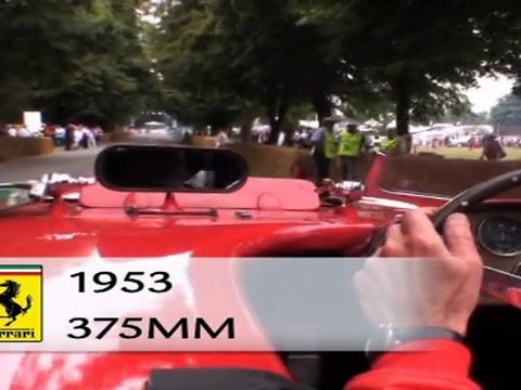 Autosital - Une Ferrari 375 MM de 1953 au Festival of Speed de Goodwood