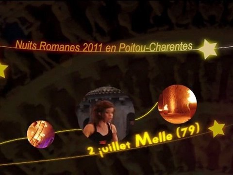 Ouverture des Nuits Romanes à Melle