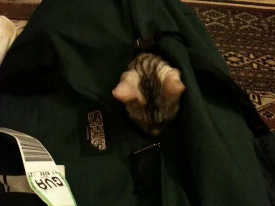 Leya et le sac de sport