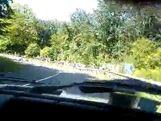 montée de l'ancien circuit des Essarts