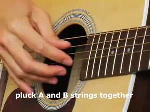 HOW TO PLAY ACOUSTIC GUITAR LESSON BASIC FINGER PICKING EASY