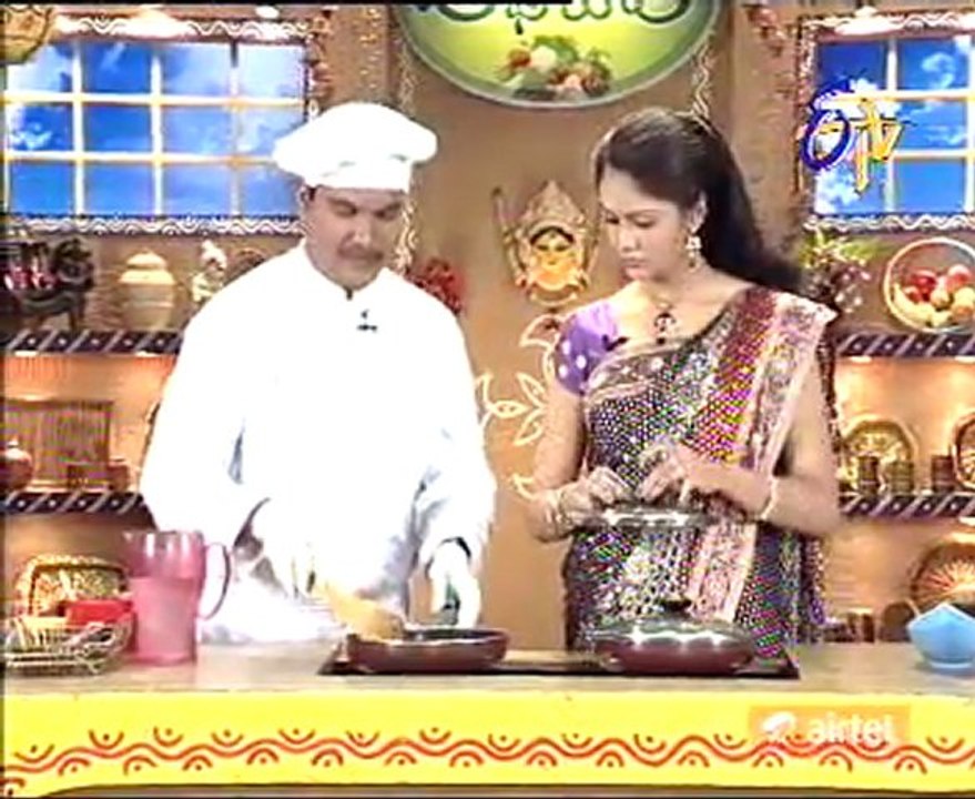 Abhiruchi - Recipes - Gongura Dosakaya Pappu, Shankara Poli & SriHali - 01