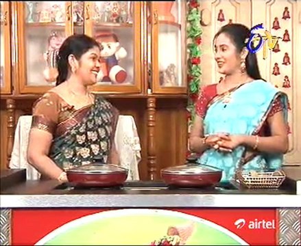 Abhiruchi - Recipes - Gongura Dosakaya Pappu, Shankara Poli & SriHali - 03