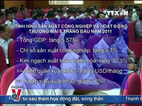BẢN TIN THỜI SỰ TRUYỀN HÌNH THÔNG TẤN 19H 04.07.2011, TTXVN, VNEWS, TIN TỨC