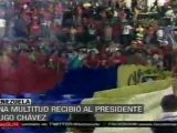 Muestras de cariño, afecto, amor y solidaridad a Chávez