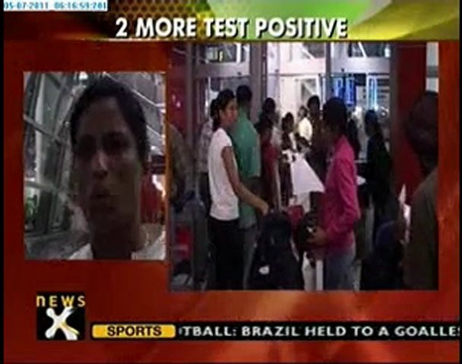 Dope scandal: Two more athletes test positive