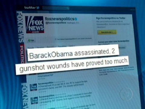 Hackers invadem conta no Twitter do canal FoxNews Jornal Nacional