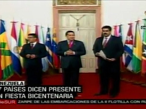 Cancilleres latinoamericanos llegan a Venezuela