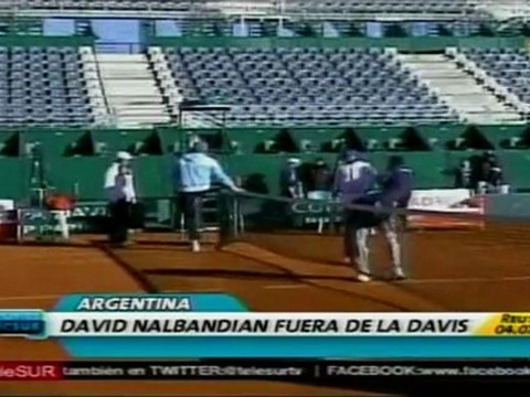 Tenis: Argentina recupera a Del Potro y pierde a Nalbandián