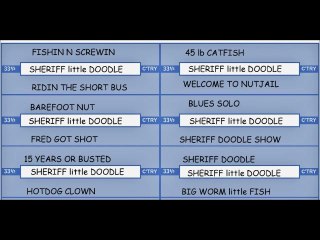 SHERIFF little DOODLES RECORD PLAYER #1