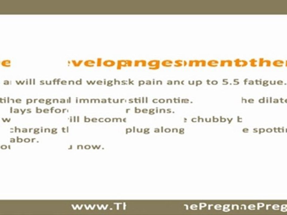 A Guide to pregnancy week by week (Part 9)