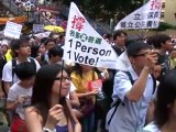 Hong Kong Democracy Protests on Handover Anniversary