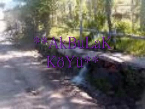 AKBULAK KÖYÜ ŞİRAN GÜMÜŞHANE