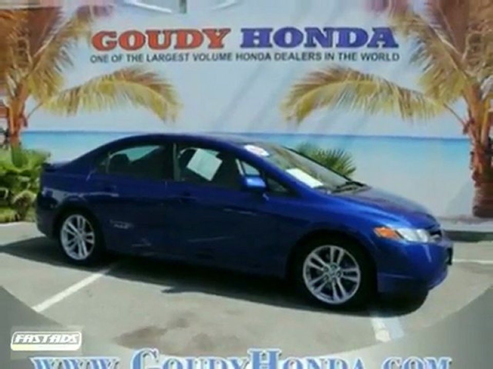 2007 Honda Civic Si by Goudy Honda West Covina