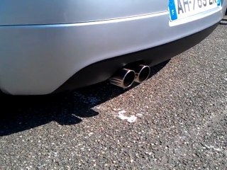 Echappement Golf 5 gti avec Cat back no resso+ downpipe invidia cata 200 cellules