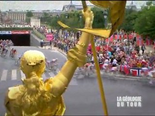 La géologie du Tour de France 21 : la traversée du bassin parisien