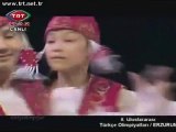 Kazak Halk oyunları Kazakistan Erzurum 9.Türkçe Olimpiyatları